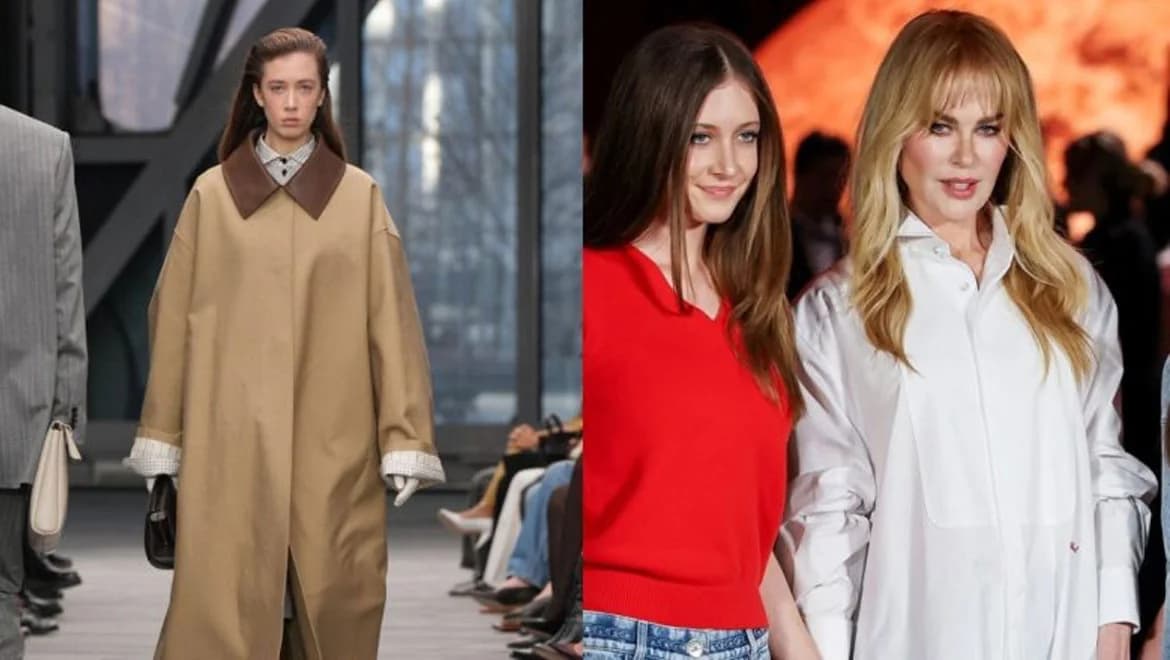 Nicole Kidmans Tochter für ihren Gang bei der Calvin Klein Show kritisiert