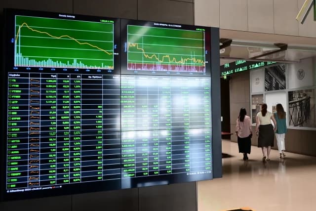 Athens Stock Exchange Rallies: General Index Up by 4.2%