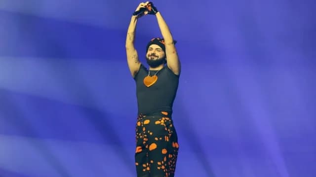 Eurovision 2026: Akylas performs at San Marino's national final
