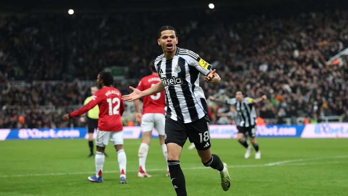 Newcastle vs. Manchester United 2-1: Stunning goal by Osula in the 90th minute!