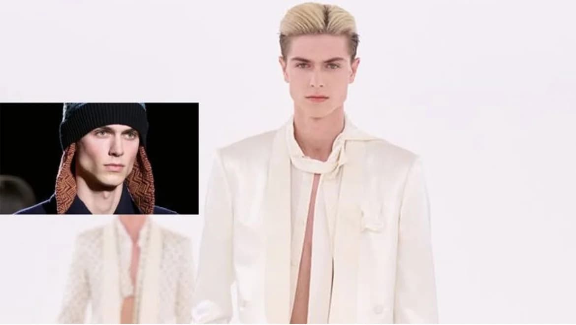 Vasilis Lelidis: Cerró el desfile de Tom Ford en París