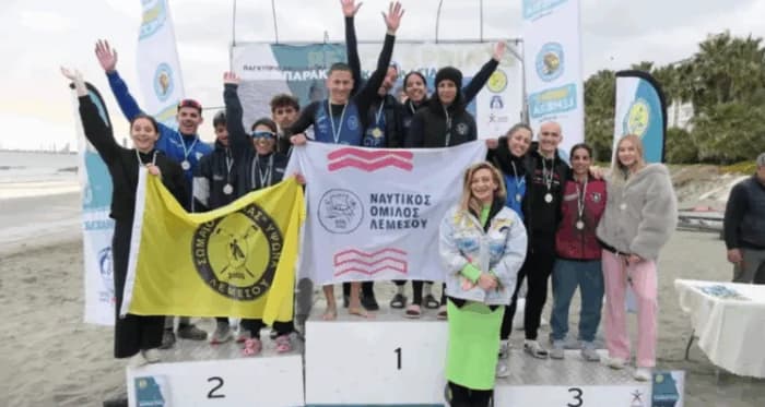 Limassol Nautical Club gewinnt die nationale Küstenruder-Meisterschaft