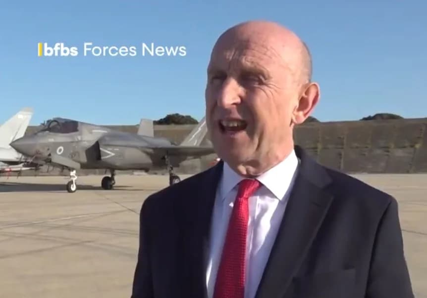 Britischer Verteidigungsminister: Drohne, die Akrotiri traf, wurde aus dem Libanon gestartet