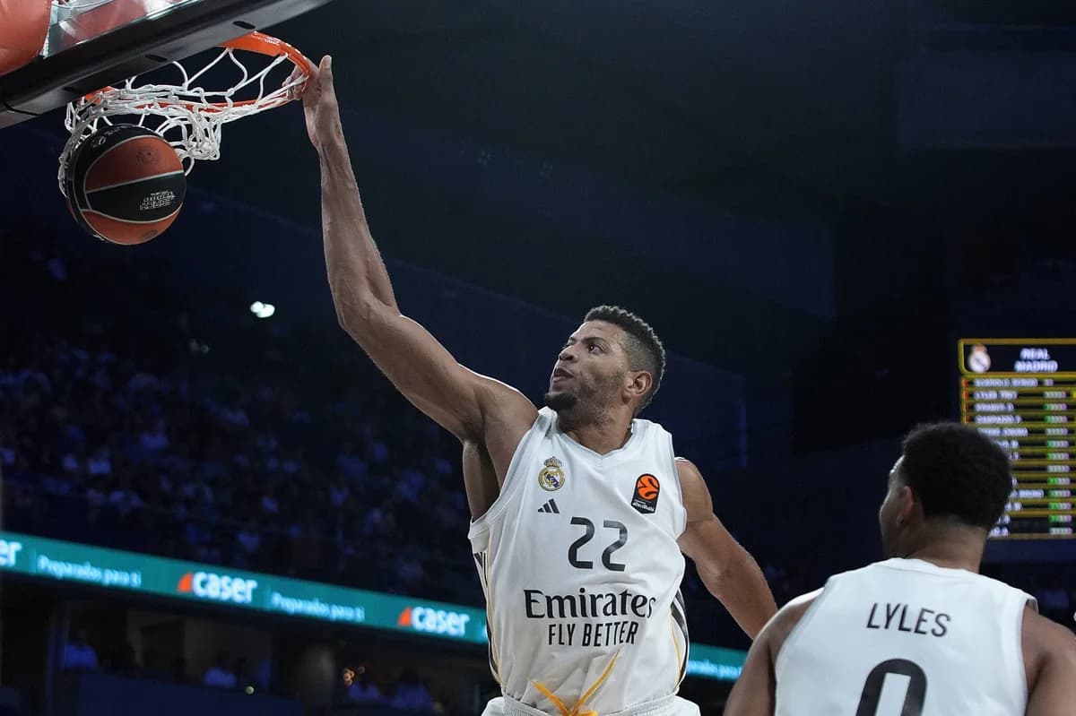 Real Madrid vence a Virtus Bologna en la Euroliga