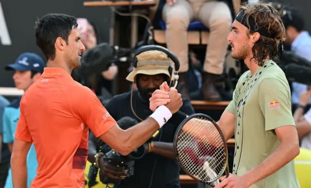 Indian Wells: Djokovic und Tsitsipas spielen zusammen im Doppel
