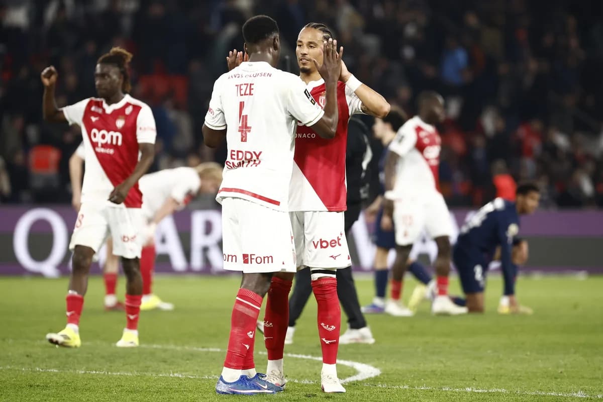 Monaco schockt Paris mit 3:1-Sieg