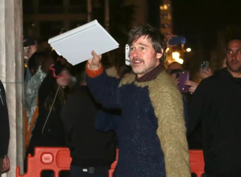 Brad Pitt Filma en Atenas para 'The Riders'
