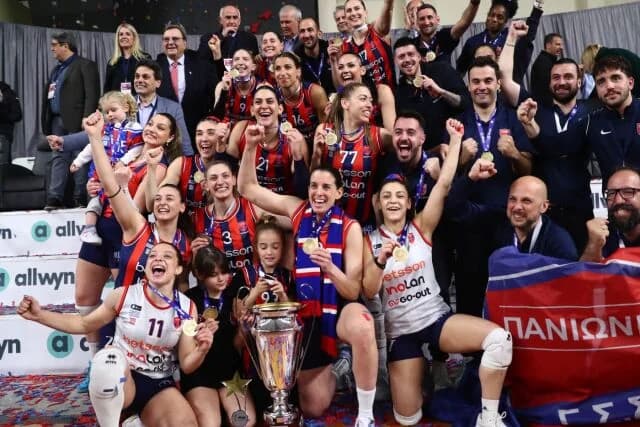 Πανιώνιος: Κυπελλούχος Ελλάδας στο βόλεϊ γυναικών για πρώτη φορά