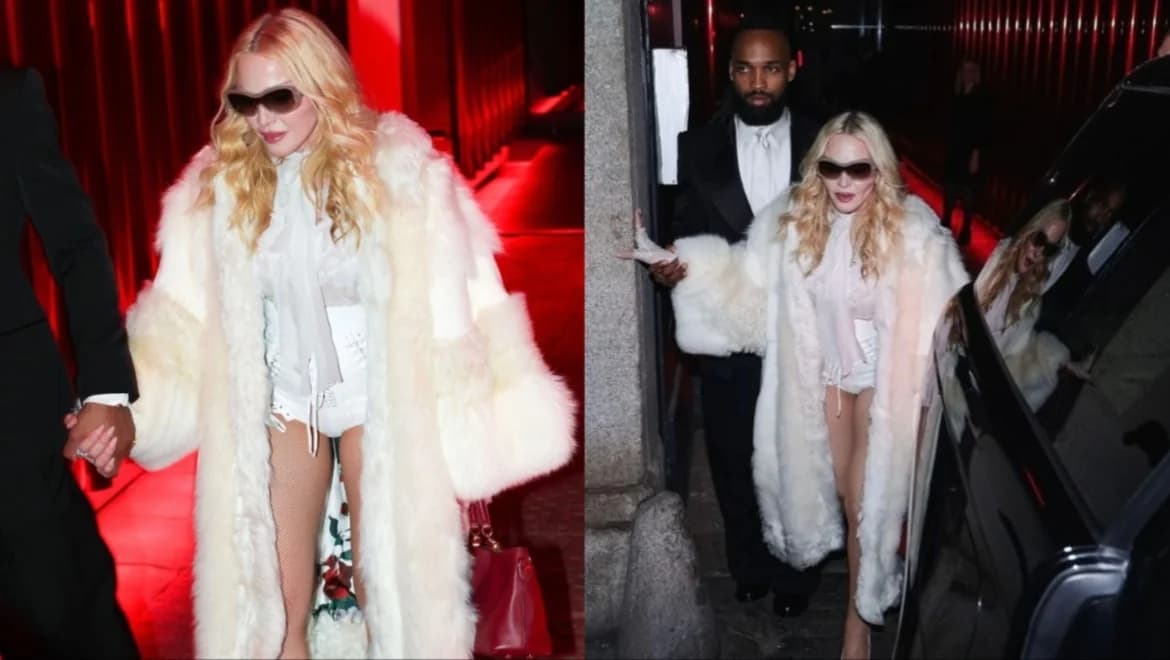 Madonna: Με τον Akeem Morris στο after show party των Dolce & Gabbana