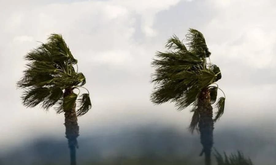 Dust Returns with Strong Winds – Temperature Drop