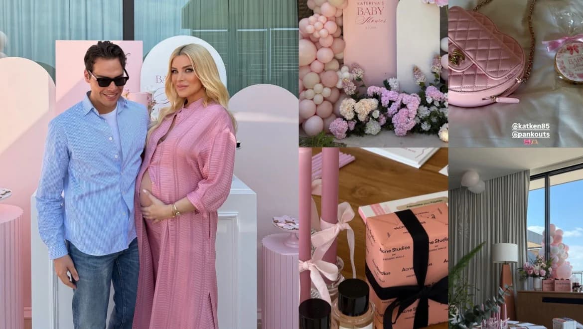 Κατερίνα Καινούργιου: Εντυπωσιακό baby shower πριν τον ερχομό της κόρης της