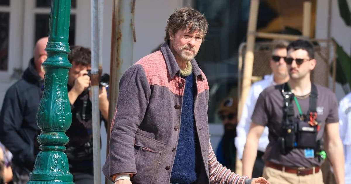 Μπραντ Πιτ: Γυρίσματα για την ταινία «The Riders» στο Λαύριο – Η σύντροφός του στη θαλαμηγό