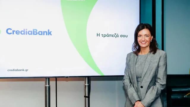 CrediaBank: Στόχος κέρδη 325 εκατ. ευρώ σε Ελλάδα και Μάλτα