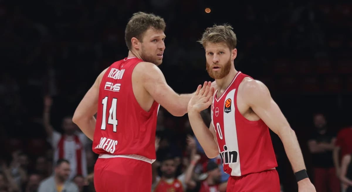 Olympiacos: Walkup y Larentzakis, bajas para Francia
