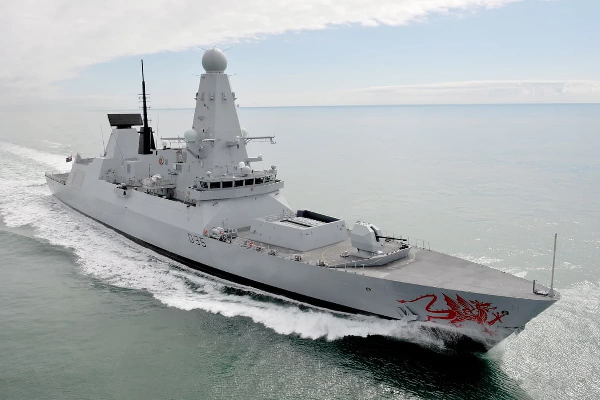 HMS Dragon wird ins östliche Mittelmeer verlegt
