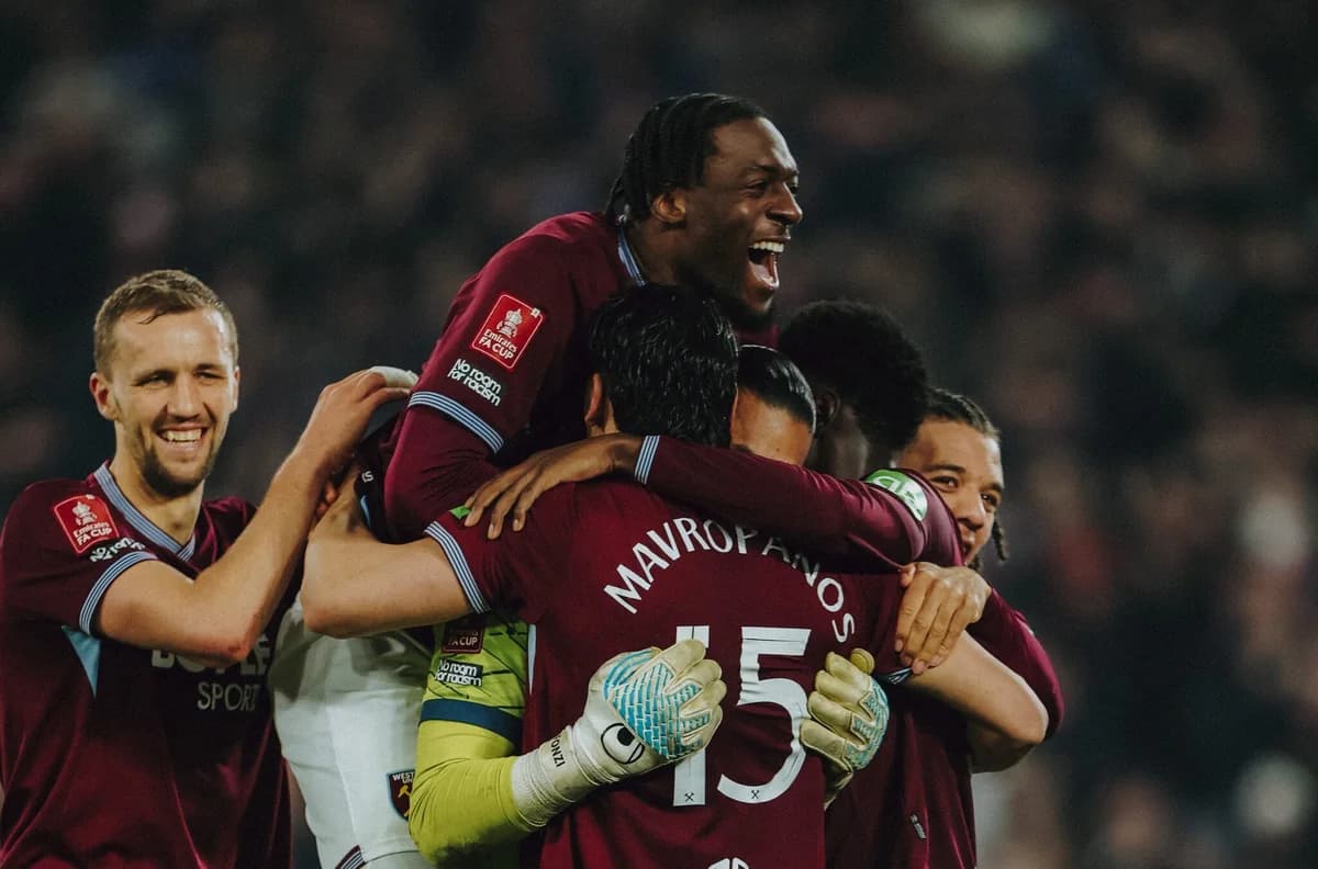 West Ham zieht mit Mavropanos-Elfmeter ins FA-Cup-Viertelfinale ein