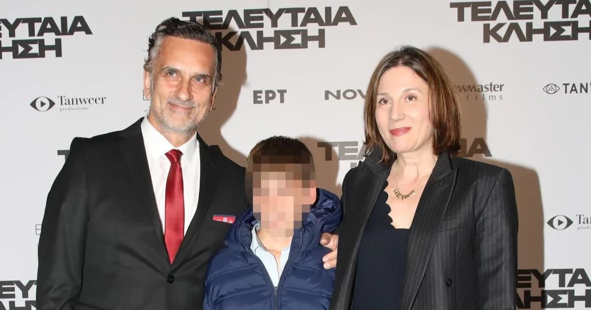 Νίκος Ψαρράς: Οικογενειακή εμφάνιση στην πρεμιέρα της ταινίας «Τελευταία Κλήση»