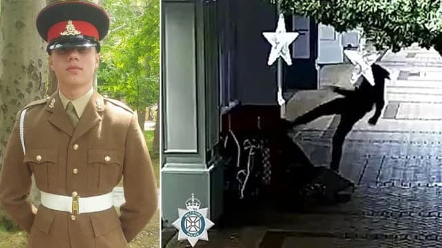 Британский солдат заключен в тюрьму за удар бездомной женщины