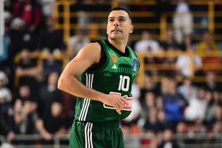 Panathinaikos: Sloukas regresa a los entrenamientos antes del partido contra Zalgiris