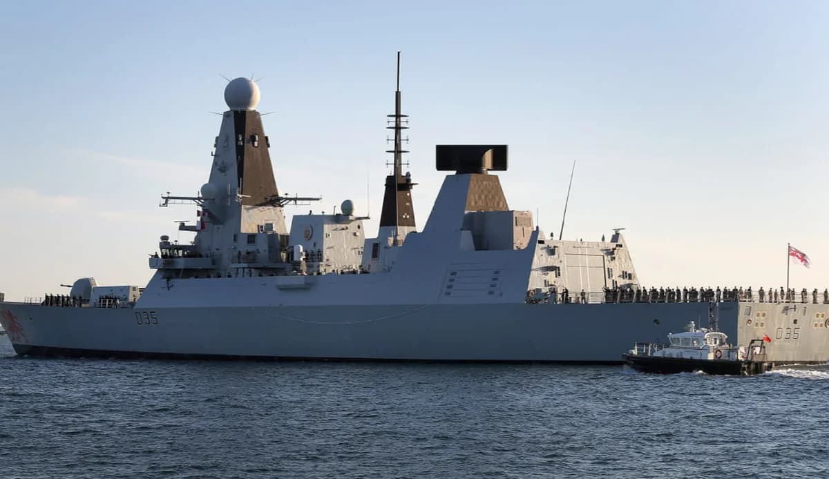 HMS Dragon בדרך לקפריסין: הגעה תוך שבוע