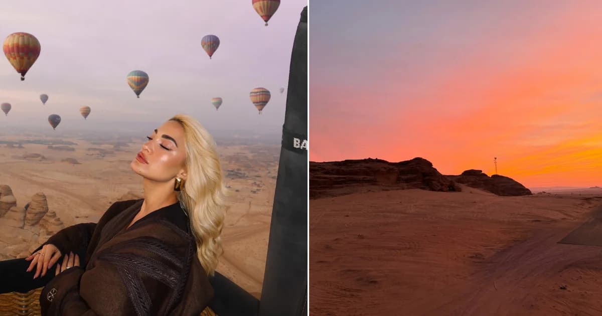 Ioanna Touni in AlUla: Reaktionen und Kommentare zu ihren Posts