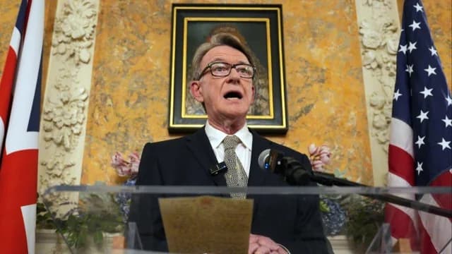 Mandelson forderte 547.000 Pfund Entschädigung nach Entlassung als US-Botschafter