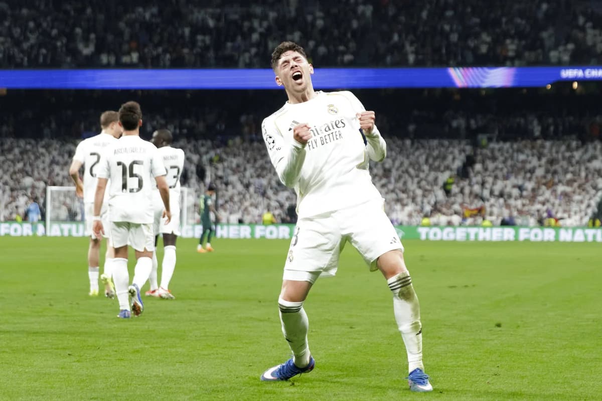 Real Madrid schlägt Manchester City mit Valverdes Hattrick