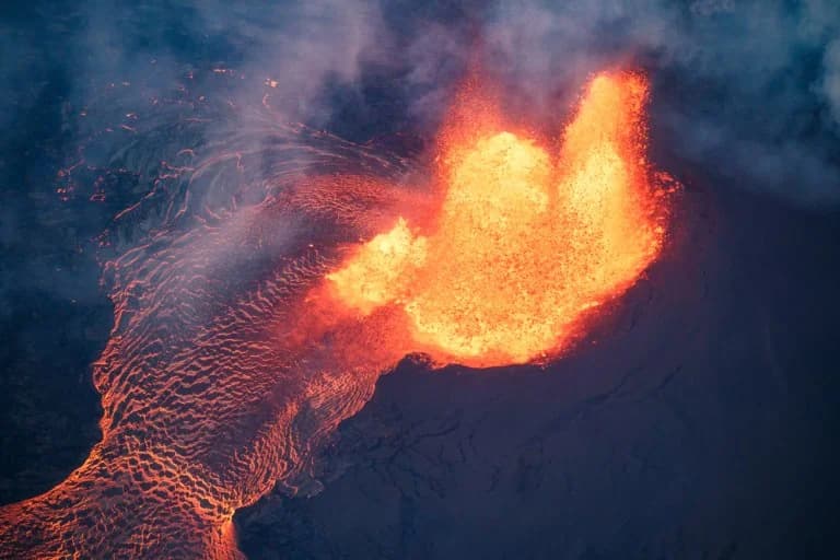 Erupción del volcán Kilauea: Fuentes de lava alcanzan los 300 metros