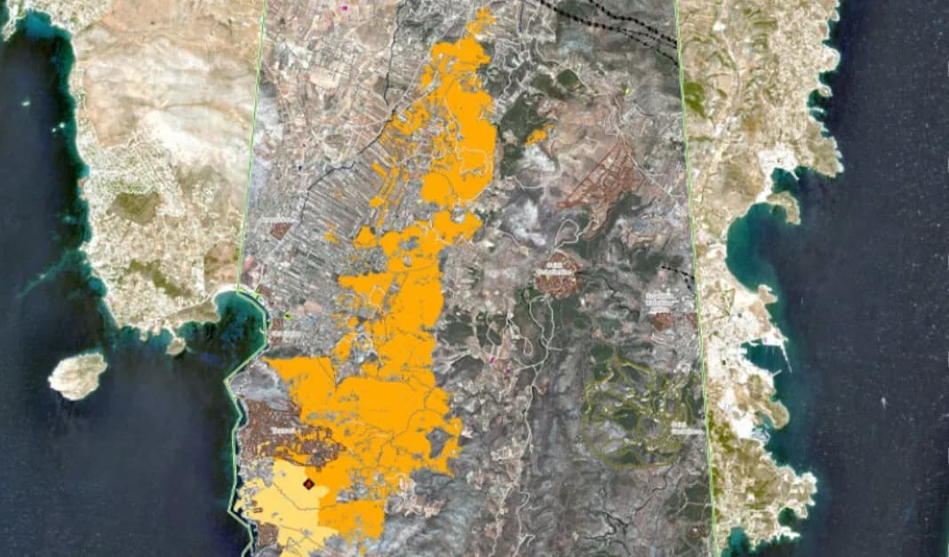 קראטאה: נתוני לוויין חושפים מעל 15,800 דונם של אדמה שרופה