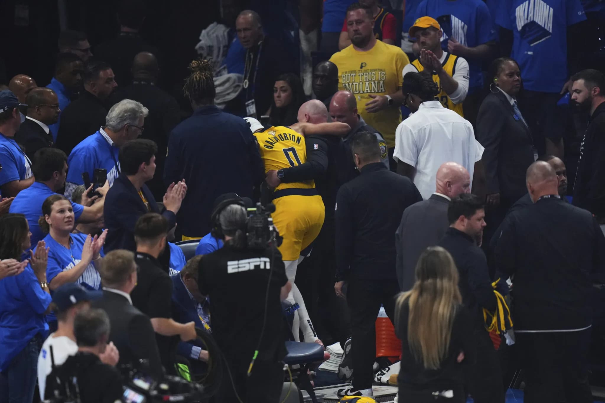 Haliburton's Touching Gesture After Injury