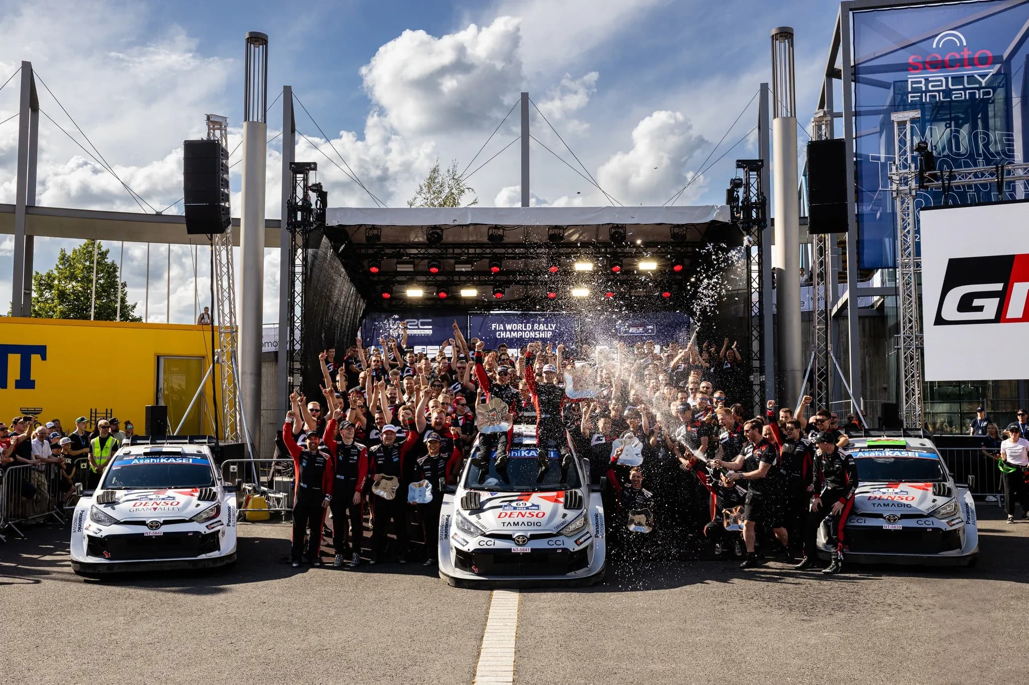 Historischer Sieg für TOYOTA GAZOO Racing in Finnland