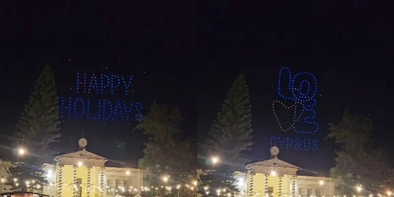 Εντυπωσιακό Drone Light Show στα Λεύκαρα